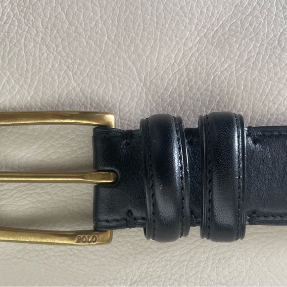 Polo Ralph Lauren Men’s Black Belt size 36 - Picture 3 of 6